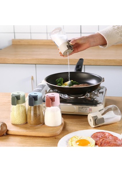 Pembe Dayanıklı Baharat Dispenseri Toz Geçirmez Baharat Şişesi Neme Dayanıklı Yaygın Olarak Kullanılan Kantitatif Baharat Kavanoz Çeşni Kabı (Yurt Dışından) indirimleri