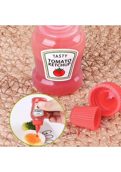 02 Mini Baharat Sos Şişesi Taşınabilir Domates Ketçap Şişesi Salata Sosu Kabı Pot Bento Yemek Kabı Mutfak Kavanoz Öğle Yemeği (Yurt Dışından) indirimleri