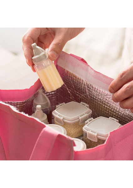 Stil 2 4 Adet Plastik Sos Sıkılabilir Şişe Mini Baharat Kutusu Salata Sosu Kapları Açık Taşınabilir Barbekü Baharat Kavanoz Mutfak Aracı (Yurt Dışından) modelleri