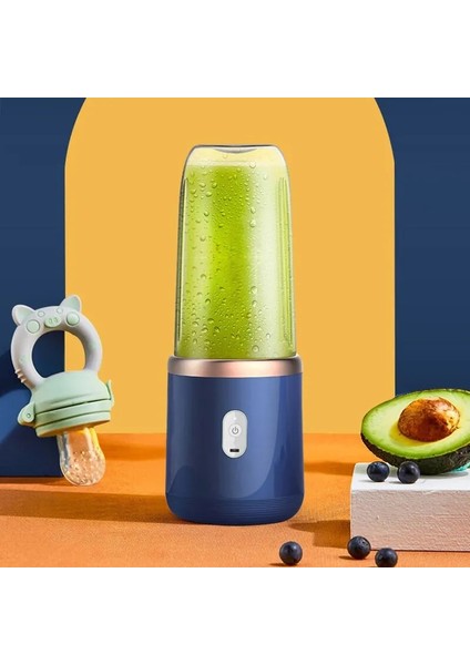 Mavi Meyve Sıkacağı Kapağı Taşınabilir Elektrikli Küçük Meyve Suyu Sıkacağı Ev Çok Fonksiyonlu Meyve Suyu Fincanı Karıştırma ve Yardımcı Gıda (Yurt Dışından) fiyatları