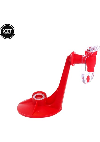 Kırmızı Yenilik Musluk Musluk Tasarrufu Soda Dağıtıcı Şişe Kola Baş Aşağı Gadget Parti Ev Bar Için Içme Suyu Dağıtım Makinesi Anahtarı (Yurt Dışından)