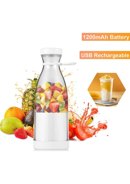 Pembe 480 ml Elektrikli Meyve Sıkacağı Bardağı Taşınabilir Blender Meyve Karıştırıcı Suyu Sıkacağı USB Şarj Edilebilir Portakal Sıkacağı Mutfak Smoothie Buz Yapıcı (Yurt Dışından) fiyatları