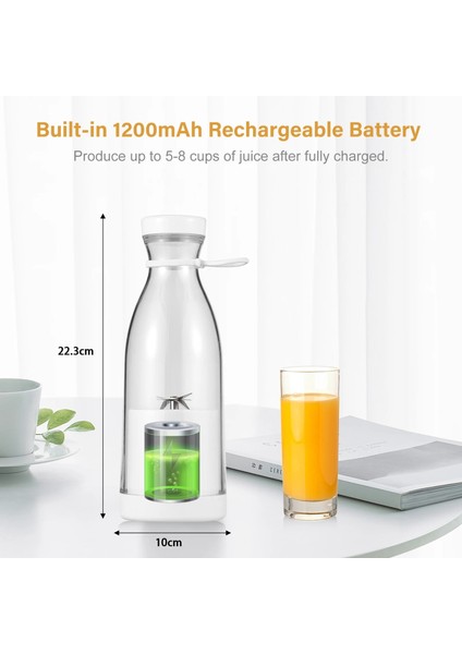 Pembe 480 ml Elektrikli Meyve Sıkacağı Bardağı Taşınabilir Blender Meyve Karıştırıcı Suyu Sıkacağı USB Şarj Edilebilir Portakal Sıkacağı Mutfak Smoothie Buz Yapıcı (Yurt Dışından) fırsatları