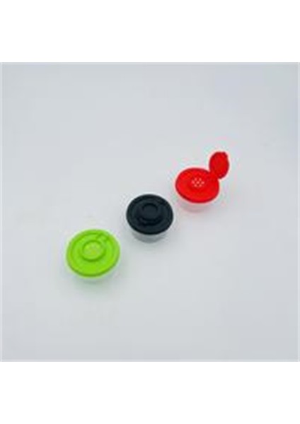 3 Adet 3 Adet Mini Tuz ve Biber Çalkalayıcı Piknik Açık Mutfak Yemek Kabı Seyahat Baharat Temizle Renkli Kapaklı Plastik Mühürlü Kavanoz Dağıtıcı (Yurt Dışından)