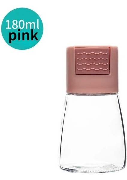 Pembe 0.5g Ölçüm Tuzluk Itme Tipi Tuzluk Tuz Tankı Şeker Şişesi Baharat Biber Tuzluk Spicejar Can Baharat Şişesi (Yurt Dışından)