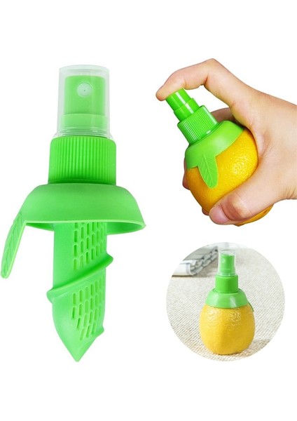 1 Adet 1 Adet Mutfak Aletleri Limon Püskürtücü Meyve Suyu Narenciye Sprey Portakal Suyu Sıkma Meyve Sıkacağı Mutfak Pişirme Araçları Yeni (Yurt Dışından) fırsatları