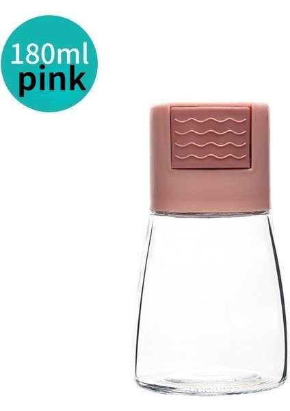 Pembe 0.5g Ölçüm Tuzluk Itme Tipi Tuzluk Tuz Tankı Şeker Şişesi Baharat Biber Tuzluk Spicejar Can Baharat Şişesi (Yurt Dışından)