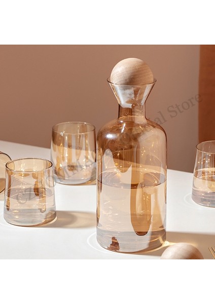1 Adet Gökkuşağı Fincan 1.2l Su Isıtıcısı Amber Borosilikat Cam Çay Potu 250 ml Su Bardağı Isıya Dayanıklı Cam Şişe Su Sürahi Içecek Dispenseri (Yurt Dışından) fiyatları