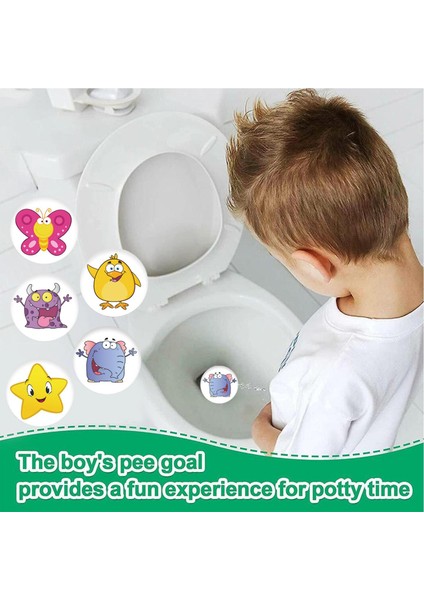 Rastgele 7 cm 5 Adet Çocuklar Işemek Hedefler Lazımlık Tuvalet Eğitimi Koltuğu Çıkartmalar Renk Değiştiren Çıkartmalar Çocuklar Yürümeye Başlayan Boys Kız 7 cm (Yurt Dışından)