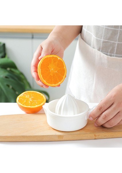Varsayılan Beyaz Mutfak Mutfak Aletleri Sarı Suyu Sıkmak Limon Sıkacağı Kullanışlı Meyve Sıkacağı Sebze Araçları Pp Portakal Sıkacağı Turuncu Öğrenci (Yurt Dışından)