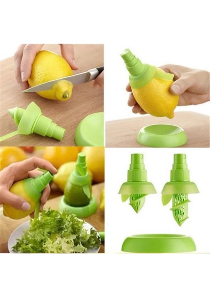 Küçük Manuel Portakal Suyu Sıkma Sıkacağı Limon Sprey Sis Portakal Meyve Sıkacağı Püskürtücü Salata Taze Lezzet Mutfak Pişirme Araçları (Yurt Dışından)