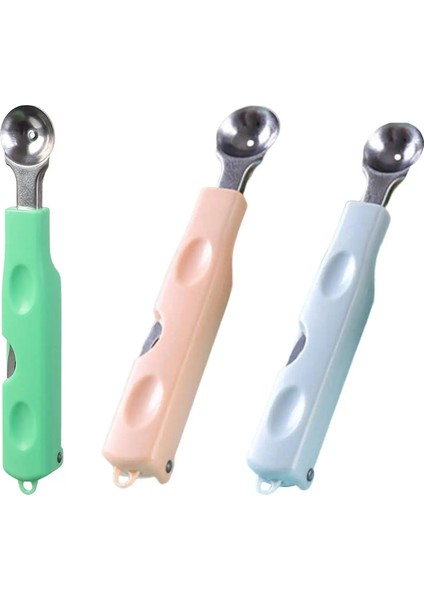 Pembe 3 In 1 Kavun Baller Mutfak Aletleri Asılı Delik ile Çok Amaçlı Karpuz Kesici Karpuz Dilimleme Parti Mutfak Için Açık (Yurt Dışından) indirimleri