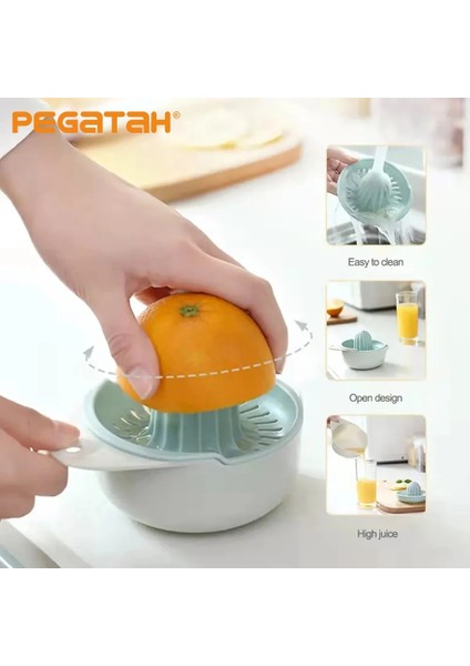 Pembe Taşınabilir Narenciye Sıkacağı Mutfak Gereçleri Plastik Manuel Portakal Limon Sıkacağı Çok Fonksiyonlu Meyve Sıkacağı Makinesi Mutfak Aksesuarları (Yurt Dışından) fiyatları