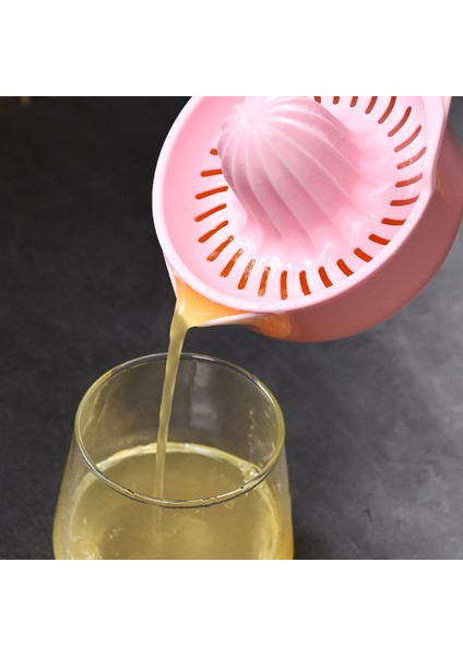 Pembe Taşınabilir Narenciye Sıkacağı Mutfak Gereçleri Plastik Manuel Portakal Limon Sıkacağı Çok Fonksiyonlu Meyve Sıkacağı Makinesi Mutfak Aksesuarları (Yurt Dışından) fırsatları