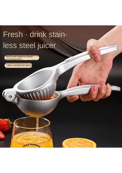 Stil 2 Çinko Alaşımı Paslanmaz Çelik Manuel Sıkacağı Şeker Kamışı Nar Portakal Suyu Ekstruder Ev Meyve Limon Presi Sıkacağı (Yurt Dışından) fiyatları