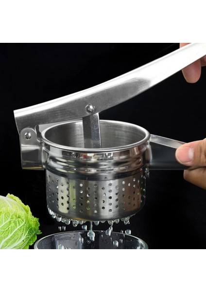 Yan Delik Sıkacağı Çok Amaçlı Temizlemesi Kolay Paslanmaz Çelik Sebze Doldurma Kurutucu Hamur Doldurma Ev Için Su Sıkacağı (Yurt Dışından) indirimleri