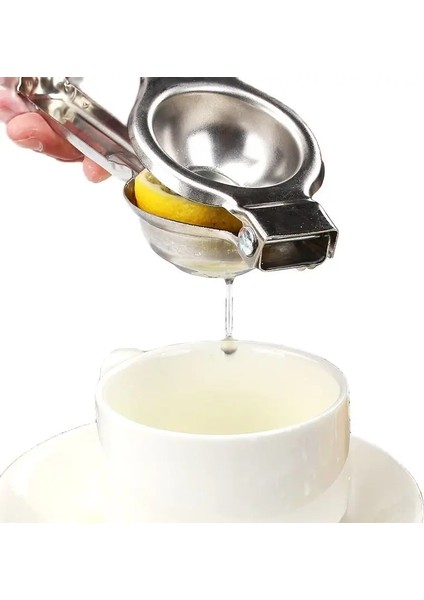 Gümüş Paslanmaz Çelik Kireç Sıkacağı Basın Limon Portakal Sıkacağı Narenciye Meyve Sıkacağı Mutfak Bar Mutfak Robotu Gadget Mutfak Araçları (Yurt Dışından) indirimleri