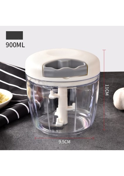 900 ml Beyaz Patates Ezici Soğan Dilimleme Sebze Meyve Doğrayıcı Kesici Sarımsak Presi Et Kıyma Makineleri Mutfak Pişirme Aksesuarları Ev Alet (Yurt Dışından)