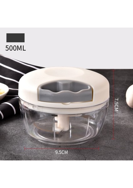 500 ml Beyaz Patates Ezici Soğan Dilimleme Sebze Meyve Doğrayıcı Kesici Sarımsak Presi Et Kıyma Makineleri Mutfak Pişirme Aksesuarları Ev Alet (Yurt Dışından)