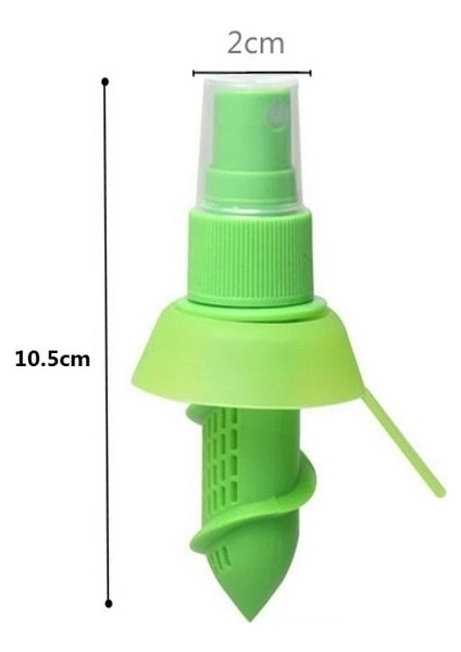 Açık Gri Taşınabilir Portakal Suyu Sıkma Suyu Sıkacağı Limon Sprey Sis Portakal Meyve Sıkacağı Püskürtücü Ev Mutfak Pişirme Aracı Memesi (Yurt Dışından)