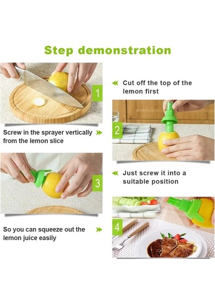 Açık Gri Taşınabilir Portakal Suyu Sıkma Suyu Sıkacağı Limon Sprey Sis Portakal Meyve Sıkacağı Püskürtücü Ev Mutfak Pişirme Aracı Memesi (Yurt Dışından) modelleri