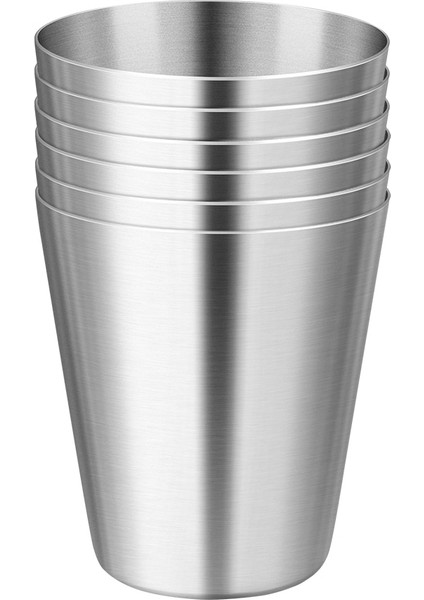 230 Gösterisi Olarak 1/6 Adet Paslanmaz Çelik Bardaklar Mini Shot Cam Bira Bardağı Metal Şarap Bardağı Kahve Tumbler Çay Süt Kupalar Kamp Yürüyüş Taşınabilir Bardak Seti (Yurt Dışından)