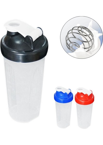 Kırmızı 600 ml Taşınabilir Mikser Bardak Protein Blender Spor Su Şişesi Vücut Geliştirme Herbalife Beslenme Protein Tozu Spor Salonu Shaker Şişeleri (Yurt Dışından) fiyatları