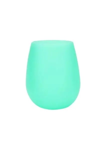 Yeşil 350 ml Ev Mutfak Bar Malzemeleri Silikon Şarap Bardağı Yaratıcı Seyahat Açık Taşınabilir Anti-Güz Silikon Su Bardağı Gıda Kullanımı Için (Yurt Dışından)