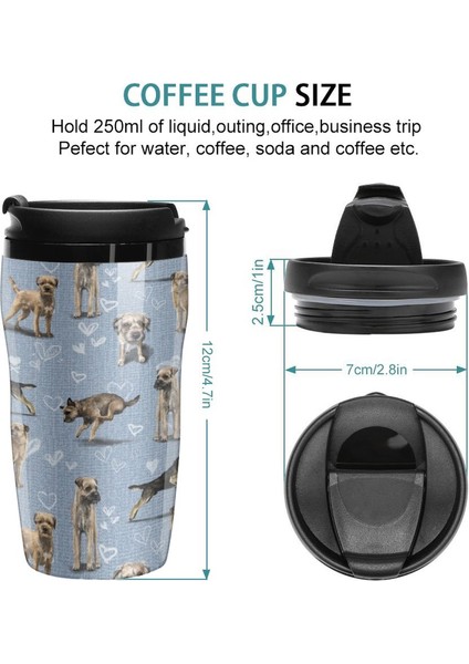 250 ml Yeni Sınır Terrier Seyahat Kahve Kupa Espresso Kupa Espresso Fincan Kahve Cam Bardak (Yurt Dışından)