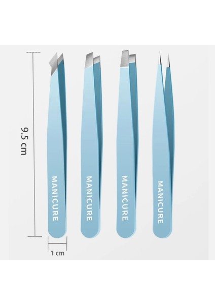 Sarı 4 Adet Renkli Paslanmaz Çelik Cımbız (Yurt Dışından) fırsatları