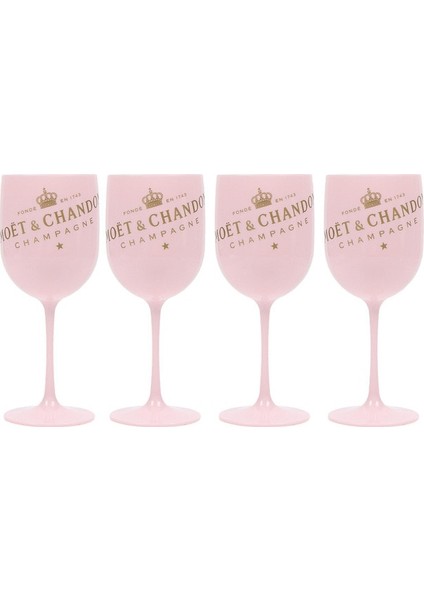 Pembe A4 480ML Moet Şampanya Flüt Gözlük Plastik Şarap Kadehleri Bulaşık Makinesinde Yıkanabilir Beyaz Akrilik Şampanya Kadehi Şeffaf Şarap Kadehi (Yurt Dışından)