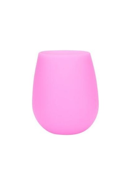Pembe 350 ml Ev Mutfak Bar Malzemeleri Silikon Şarap Bardağı Yaratıcı Seyahat Açık Taşınabilir Anti-Güz Silikon Su Bardağı Gıda Kullanımı Için (Yurt Dışından)