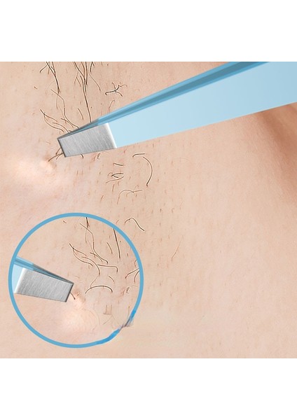 Gök Mavisi 4 Adet Paslanmaz Çelik Kaş Cımbızı (Yurt Dışından) indirimleri