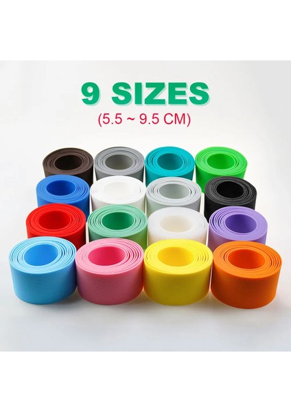 Şeffaf 16 Renk 8.5cm Silikon Bardak Kapağı Çizgili Kaymaz Isı Cam Bardak Kolu 85MM Yalıtımlı Su Şişesi Bardak Kolu (Yurt Dışından) fiyatları