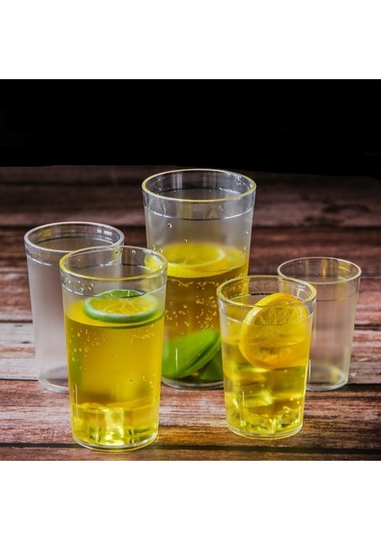 470ML 210ML/270ML/340ML/470ML Şeffaf Buzlu Bardak, Plastik Su Bardağı, Damla Geçirmez Bira Bardağı, Hong Kong Tarzı Çay Restoran Çay Bardağı (Yurt Dışından)