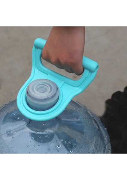 Rastgele 1 Adet Plastik Şişelenmiş Su Kolu Enerji Tasarrufu Kalın Su Kolu Kovası Su Kaldırma Cihazı Taşıma Şişelenmiş Pompalama Cihazı (Yurt Dışından)