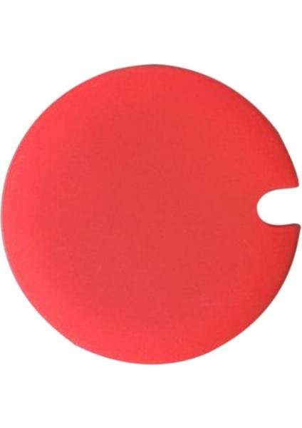 Kırmızı Sevimli Evrensel Fda Silikon Su Içme Bardağı Kapağı Anti-Toz Kase Kapağı Kaşık Delik Çapı 10CM Isıya Dayanıklı (Yurt Dışından)