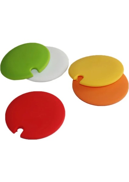 Kırmızı Sevimli Evrensel Fda Silikon Su Içme Bardağı Kapağı Anti-Toz Kase Kapağı Kaşık Delik Çapı 10CM Isıya Dayanıklı (Yurt Dışından) fiyatları