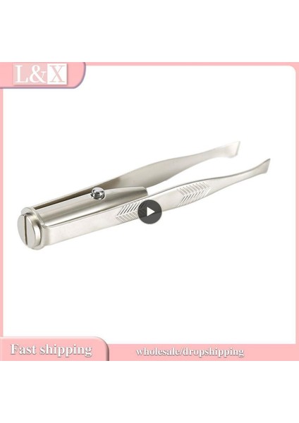 C 5 Adet 1 ~ 10 Adet Paslanmaz Çelik Işıklı Kaş Cımbızı (Yurt Dışından) fiyatları