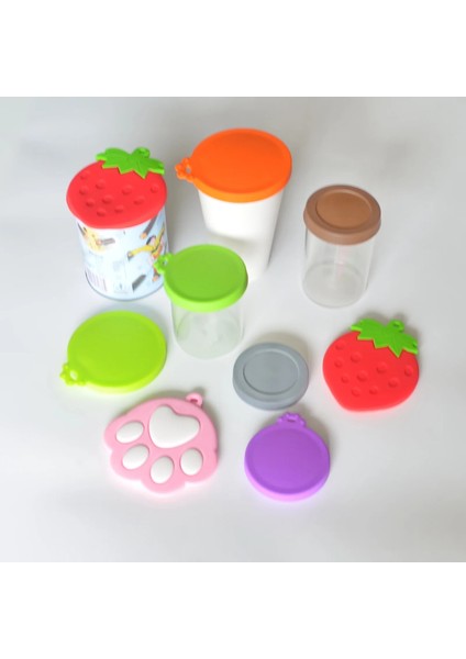 E Pembe Yeniden Kullanılabilir Gıda Depolama Taze Tutmak Teneke Kapak Kutular Kap Pet Can Kutu Kapağı Silikon Konserve Kapağı Çeşitli Boyutlarda Mühürlü Taze Kapak (Yurt Dışından) fiyatları