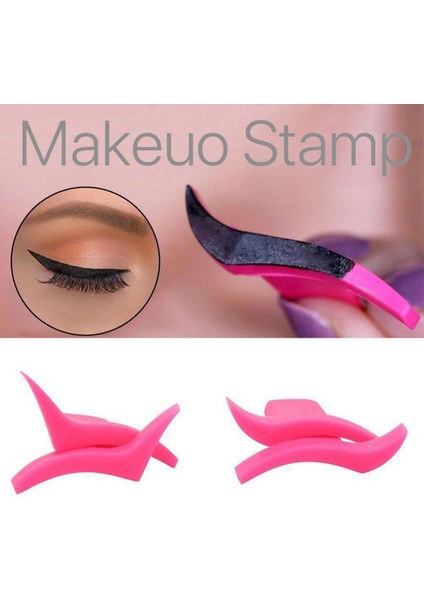 Dramatik Eyeliner Şablonu Sıvı Göz Kalemi Damga Kedi Gözü Eyeliner Stencil Çok Fonksiyonlu Kanat Tarzı Eyeliner Pullar Aracı Makyaj Şablonları (Yurt Dışından) fırsatları
