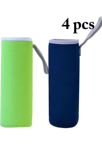 Stil 2 6 Adet/4 Adet Spor Su Şişesi Kapağı Neopren Yalıtım Kol Çantası Kılıfı Su Şişesi Kapağı Içme Şişesi Kolu (Yurt Dışından)