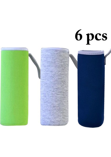 Stil 2 6 Adet/4 Adet Spor Su Şişesi Kapağı Neopren Yalıtım Kol Çantası Kılıfı Su Şişesi Kapağı Içme Şişesi Kolu (Yurt Dışından) fiyatları