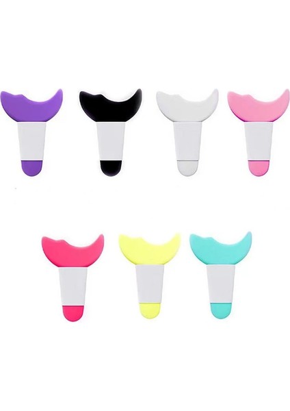 Pembe Göz Makyajı Yardım Çizim Ruj Giyen Yardım Yüz Kremi Aplikatör Makyaj Yeniden Kullanılabilir Silikon Eyeliner Şablonlar Ipuçları (Yurt Dışından) fiyatları