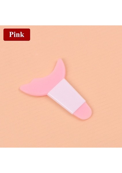 Uzun Pembe Silikon Maskara Bölme Yardımcısı Eyeliner Şablonlar Yeniden Kullanılabilir Çok Fonksiyonlu Eyeliner Kirpik Göz Farı Sihirli Makyaj Aracı Başlamak Için (Yurt Dışından)