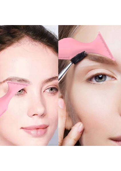 Yeşil 1 Adet Silikon Eyeliner Cetvel Çok Fonksiyonlu Göz Makyajı Yardımcı Eyeliner Aracı Kirpik Boya Ruj Silikon Güzellik Cetvel (Yurt Dışından)