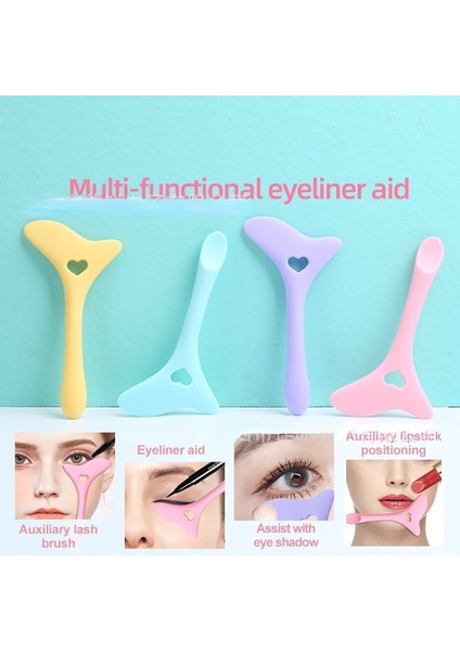 Mor Makyaj Aracı Eyeliner Kalemi Yardımcı Eyeliner Göz Siyah Baffle Silikon Eyeliner Yardımcı Makyaj 1 Pembe (Yurt Dışından) indirimleri