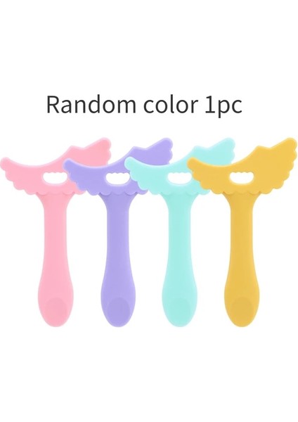 Yeni Rastgele Renk 1 Adet Mavi Hollowout Eyeliner Şablonlar Kanat Ucu Marscara Çizim Ruj Giyen Yardım Resusabl Yüz Kremi Maskesi Aplikatör Makyaj Aracı (Yurt Dışından)