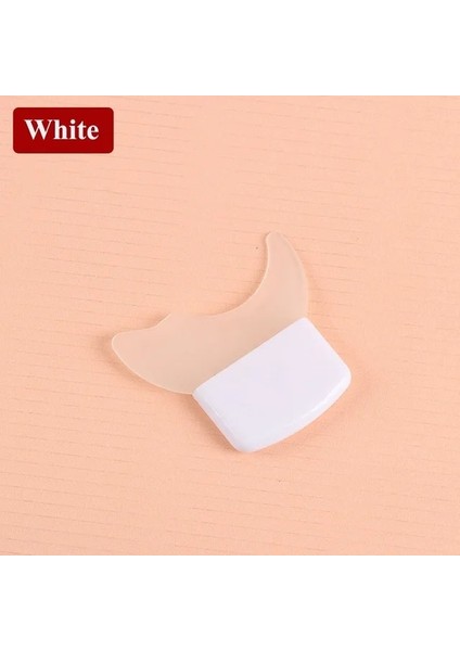 Kısa Beyaz Silikon Maskara Bölme Yardımcısı Eyeliner Şablonlar Yeniden Kullanılabilir Çok Fonksiyonlu Eyeliner Kirpik Göz Farı Sihirli Makyaj Aracı Başlamak Için (Yurt Dışından)