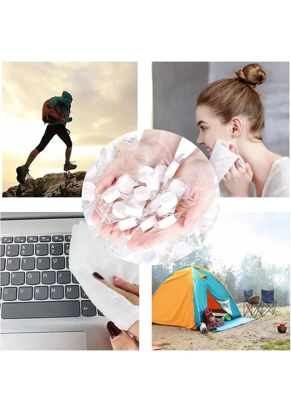 50 Adet Sabun 50 Adet Sıkıştırılmış Havlu Tek Kullanımlık Para Doku Seyahat Taşınabilir Mini Sihirli Havlu (Yurt Dışından) fırsatları